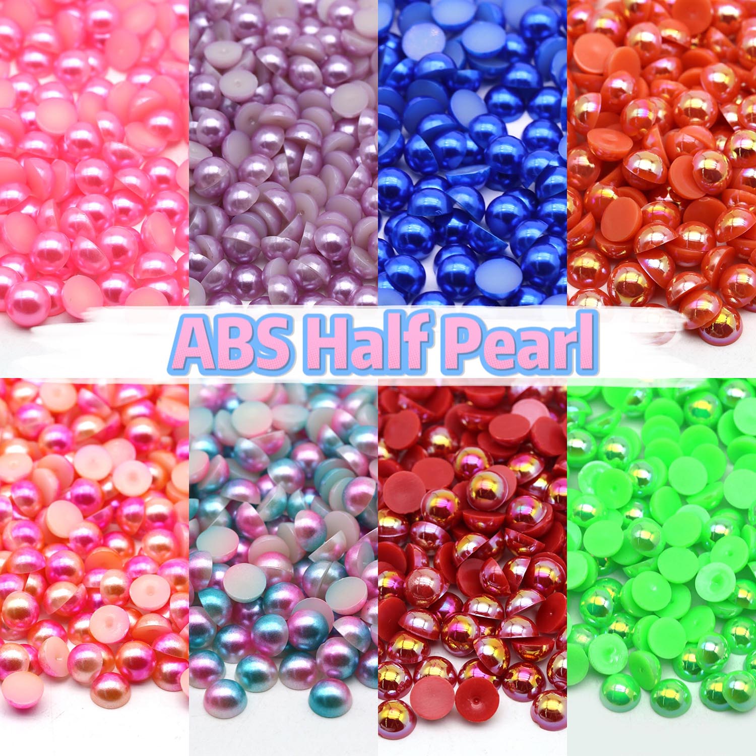 XULIN Flatback ABS Half Pearl