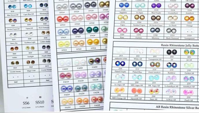 Bling Rhinestone Color